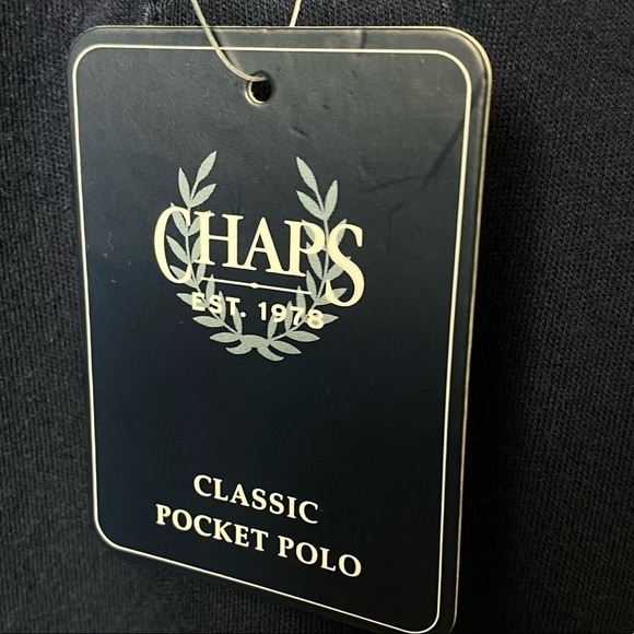 Chaps Blue Men Classic Polo Short Sleeve 2… - Picture 5 of 5